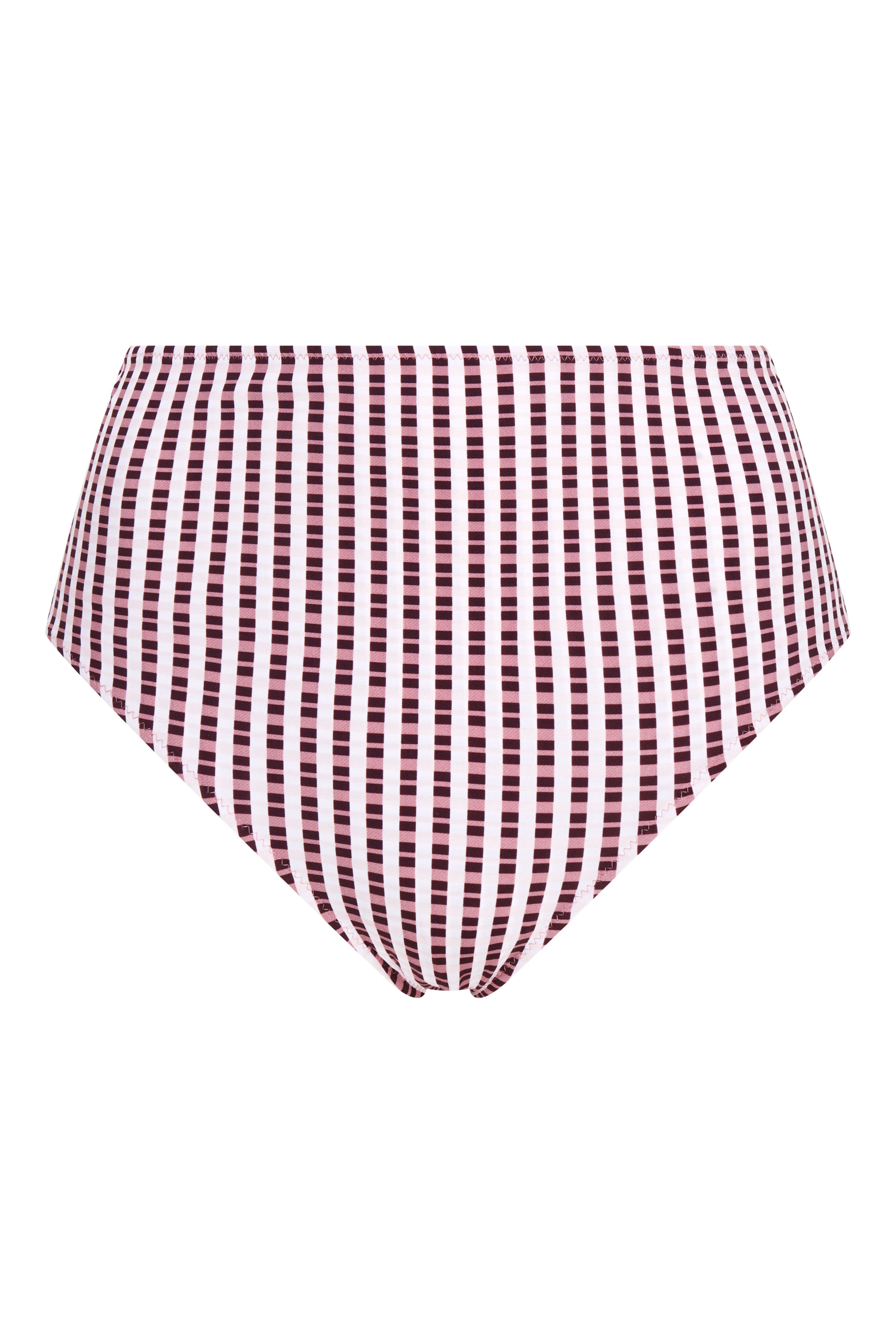MASTER - high-waisted check