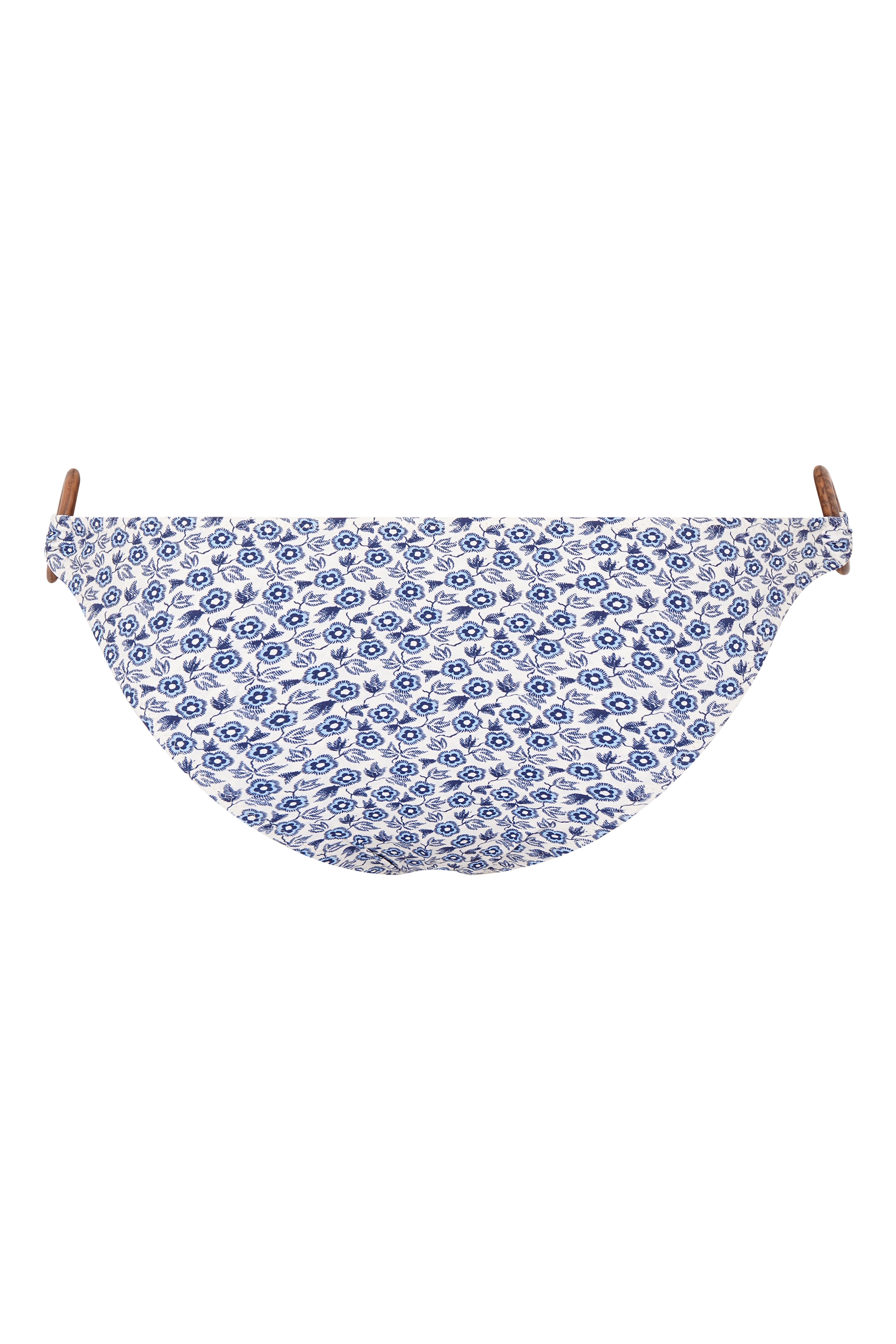 ring bikini bottoms cornflower floral