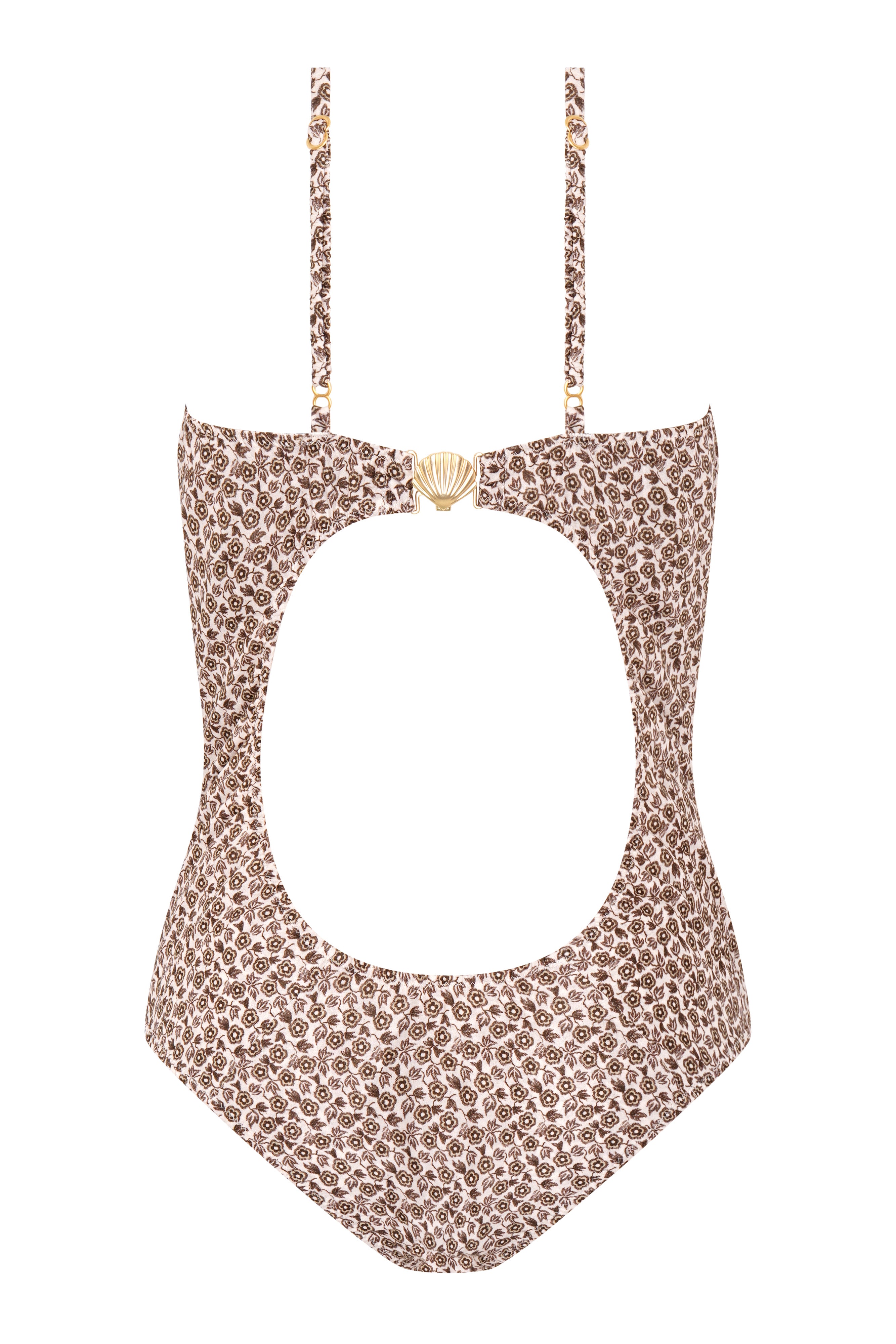 xanthe wild spice floral swimsuit