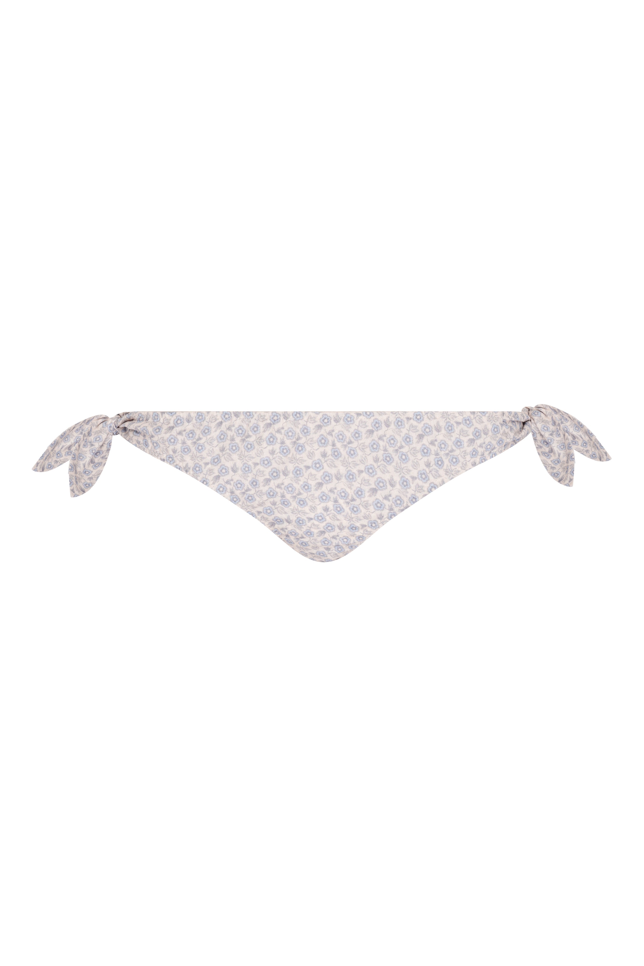 bow side bottoms cornflower floral