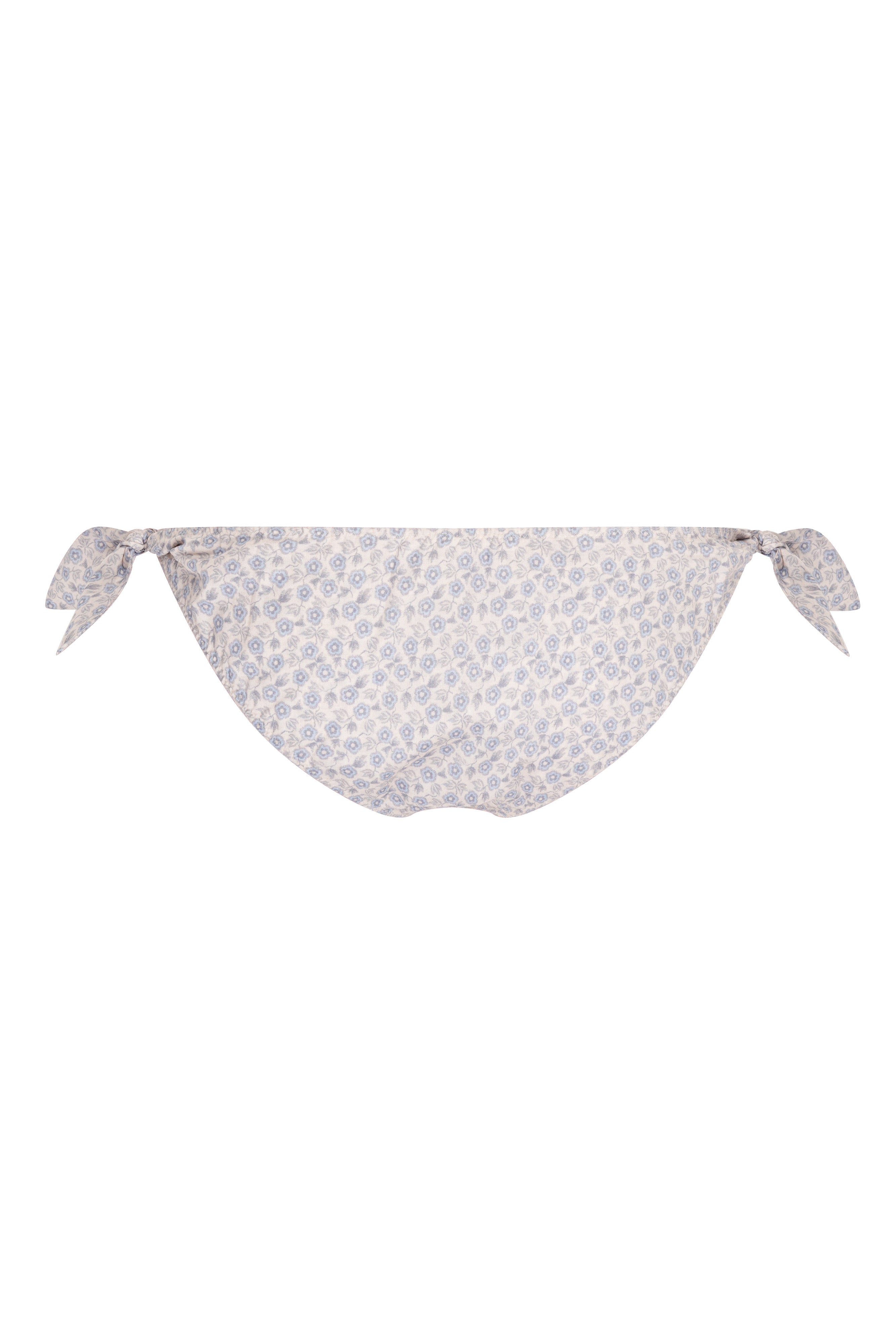 bow side bottoms cornflower floral