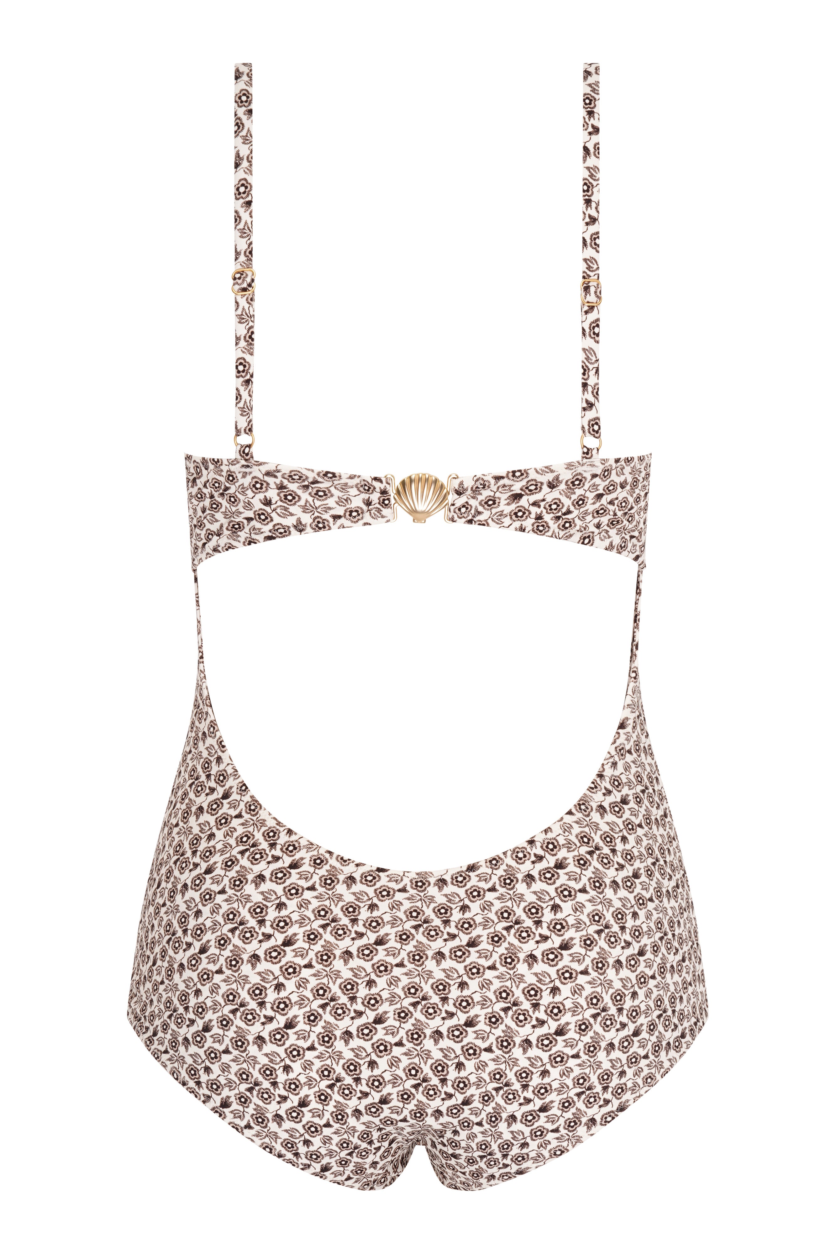zoe swimsuit wild spice floral