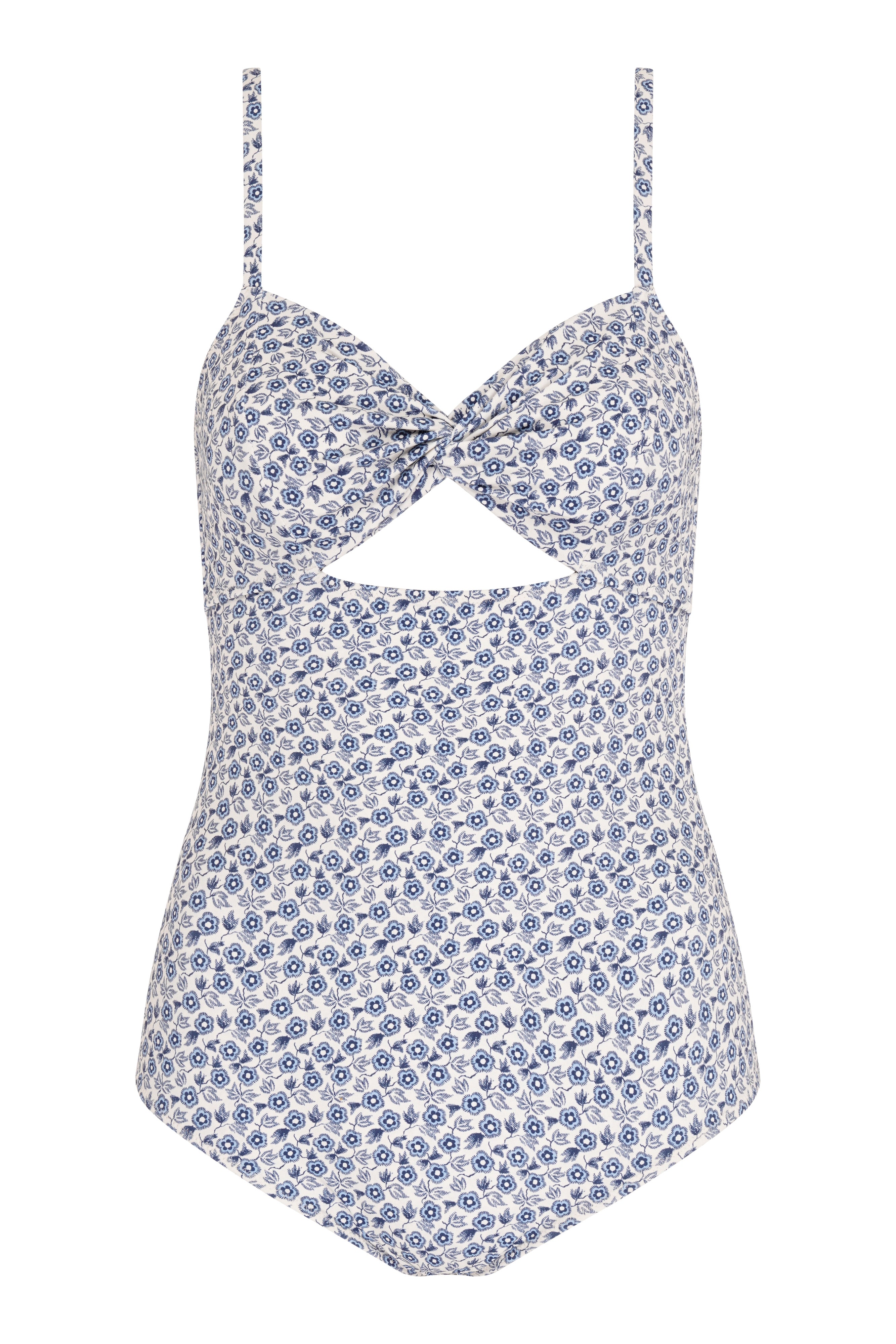 zoe swimsuit cornflower floral