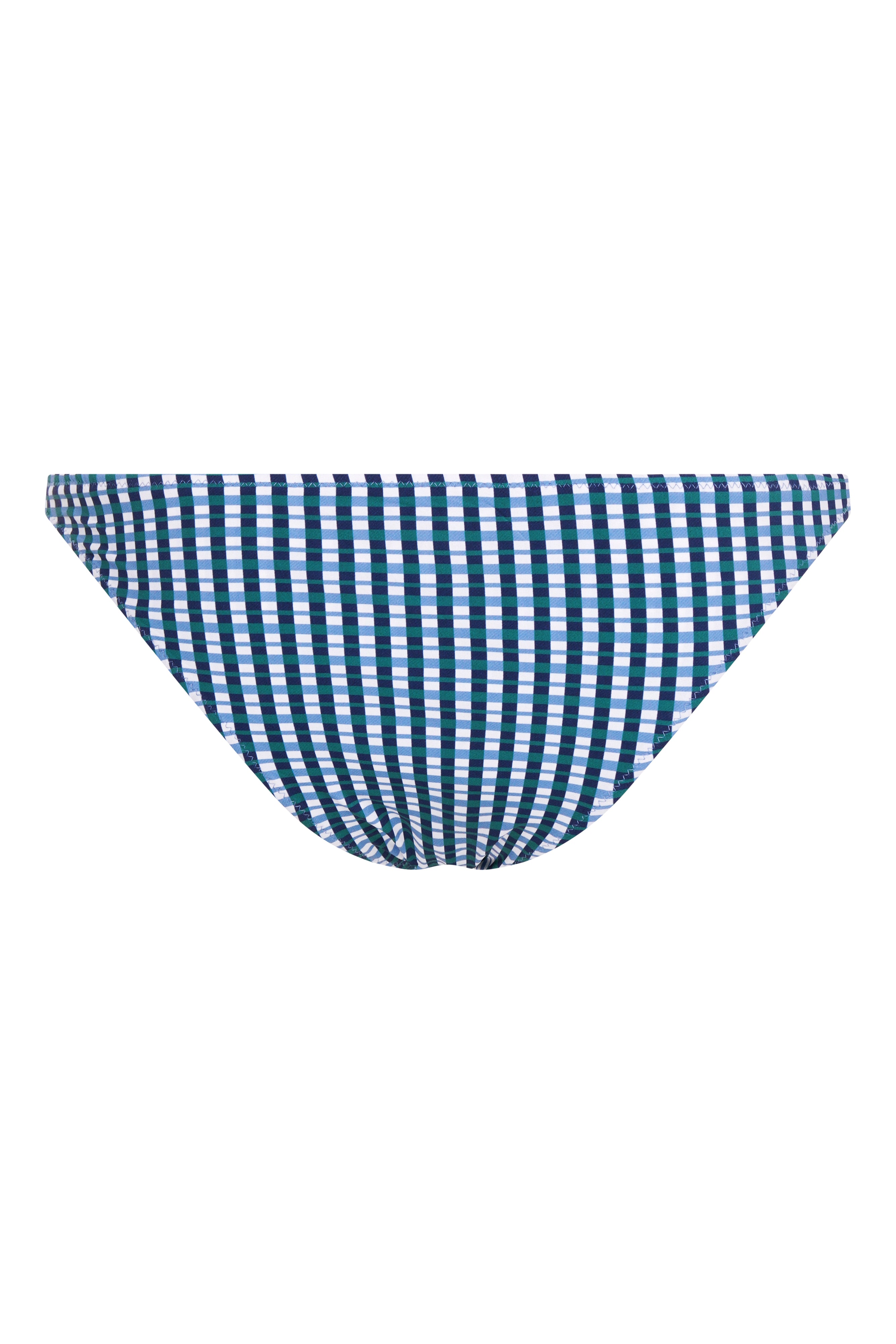 coco indigo check bottom