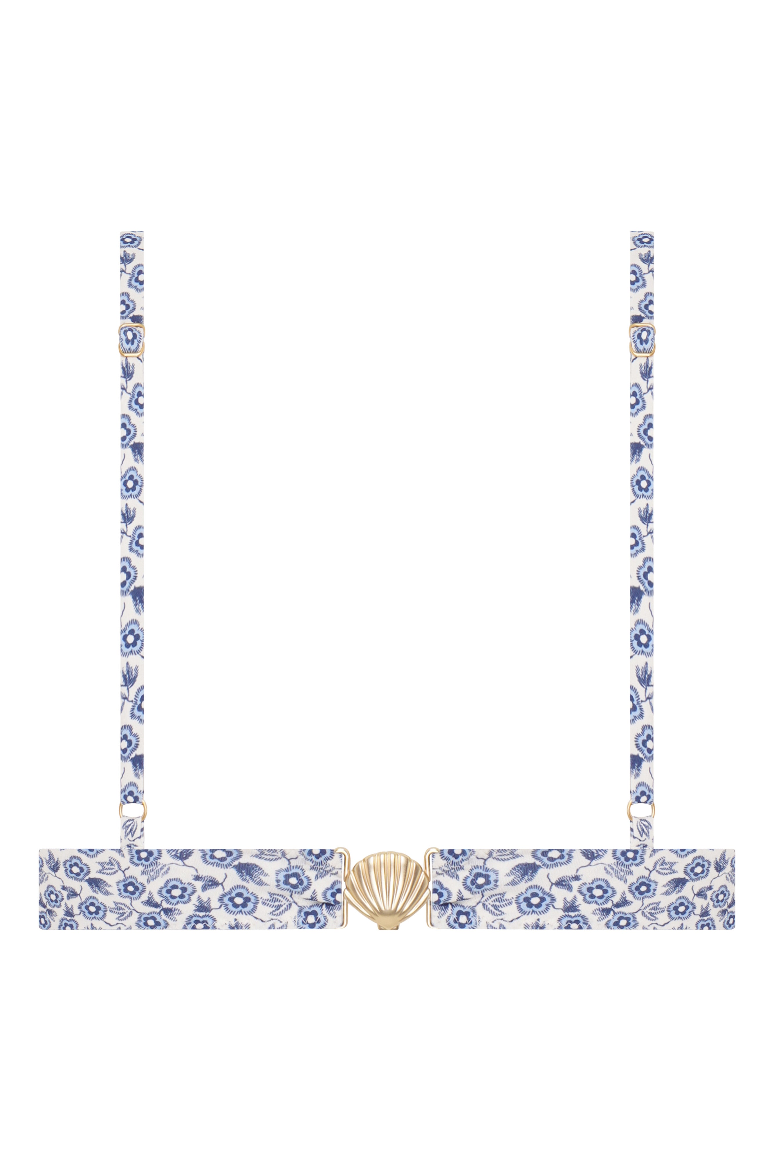 missy top cornflower floral