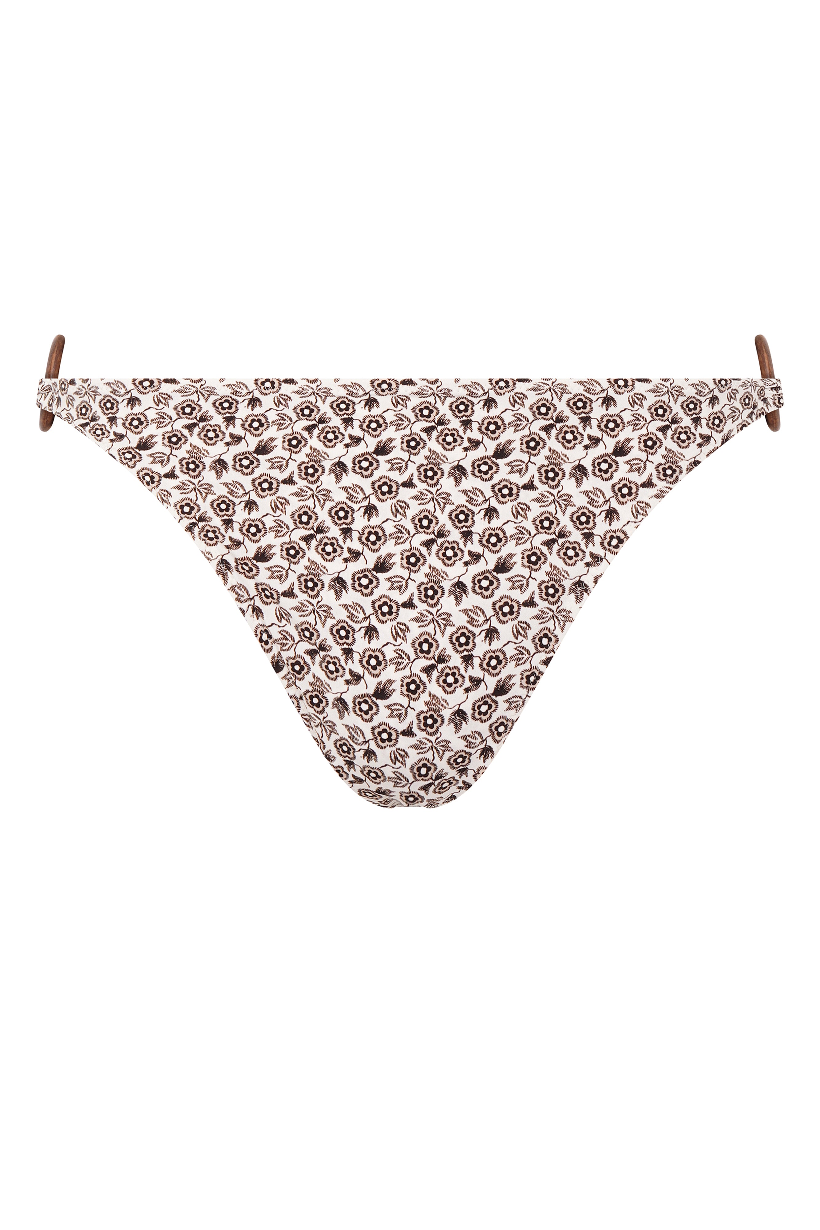 ring bikini bottoms wild spice floral