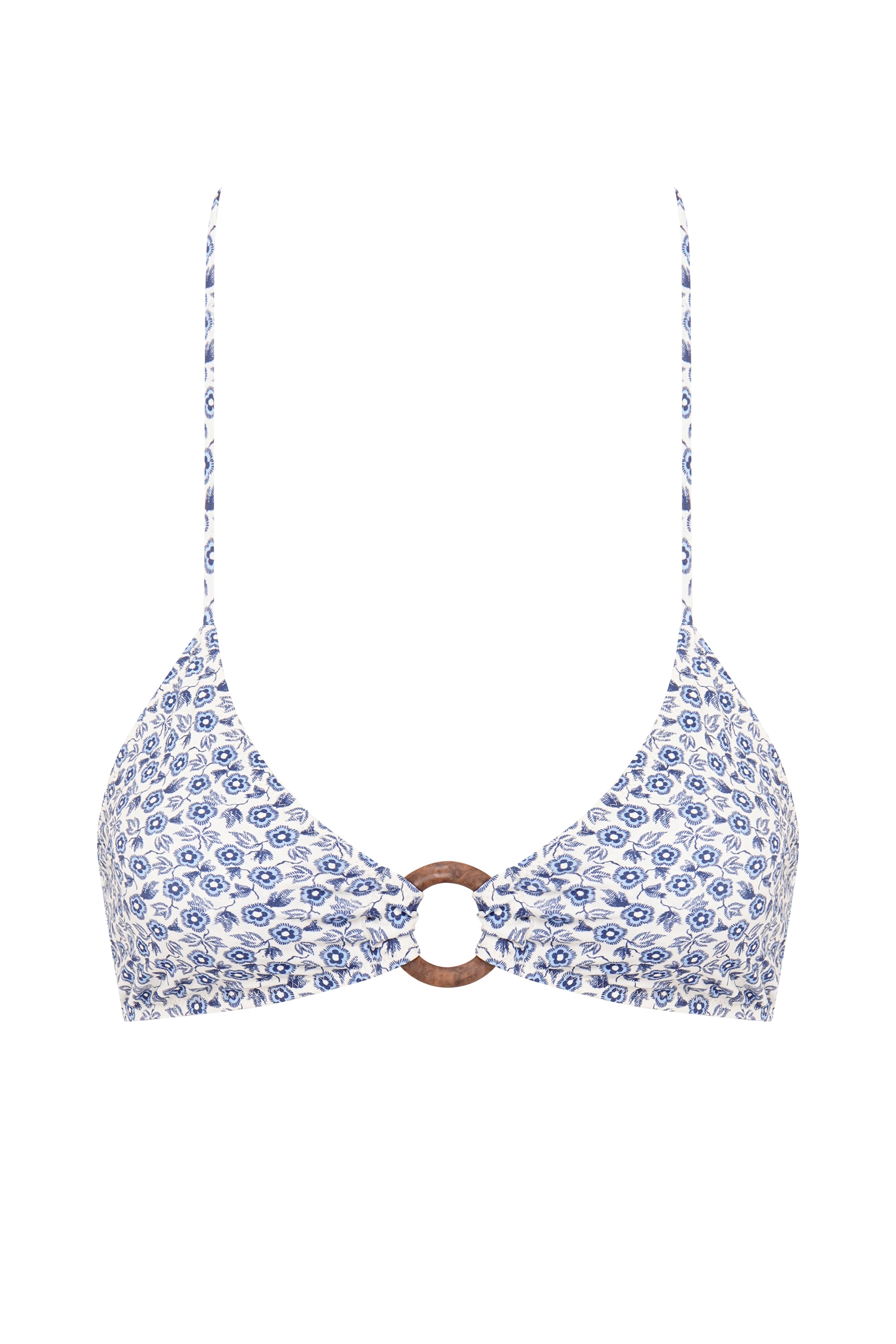 elfie ring top cornflower floral