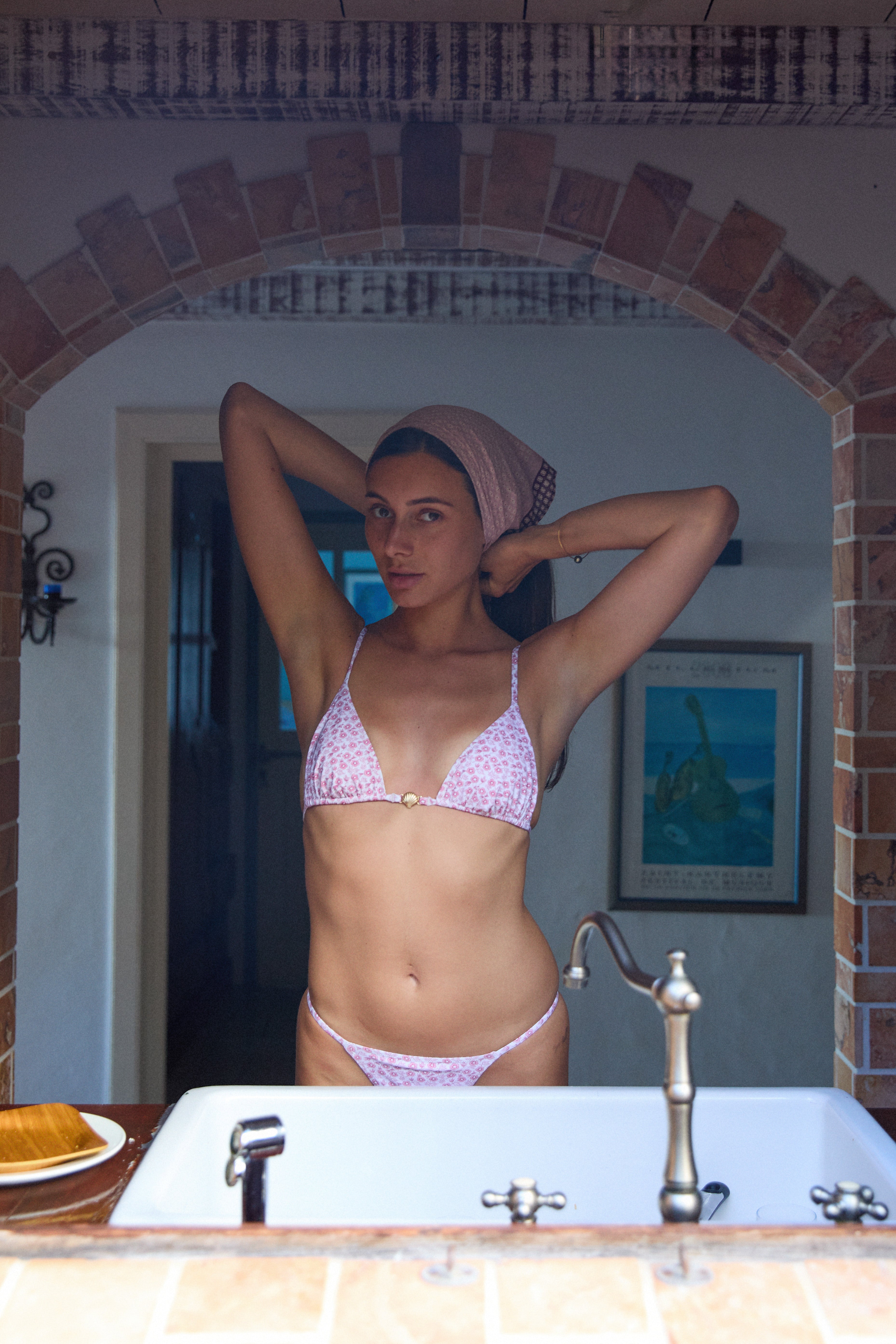 nicky pink floral